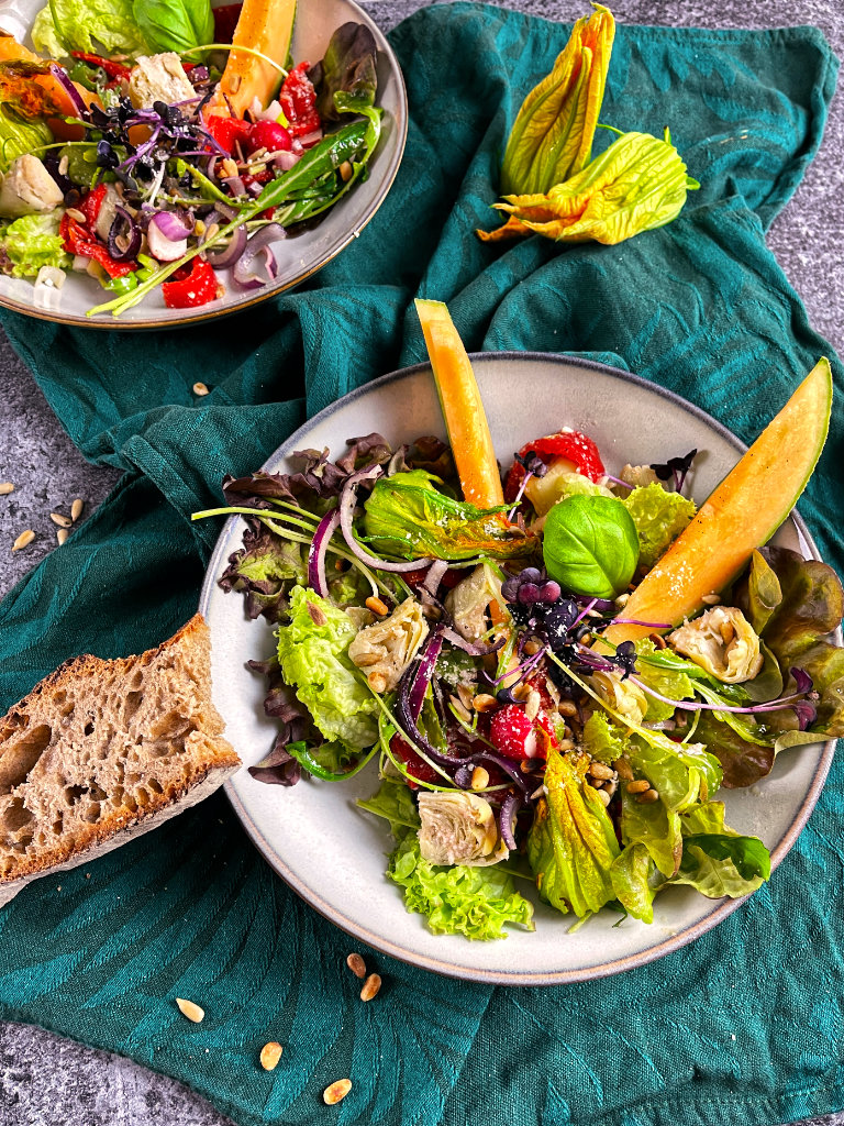 selbstgemachter Artischocken-Salat